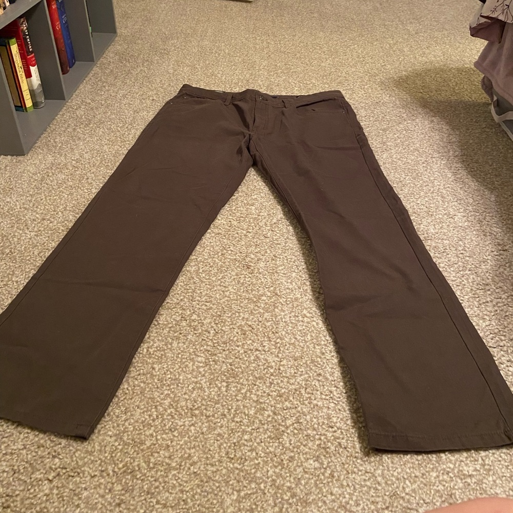 Men’s Weatherproof pants Brown 38Wx32L NWT